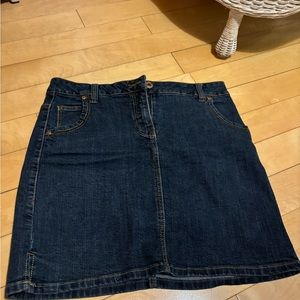 Short Denim Skirt